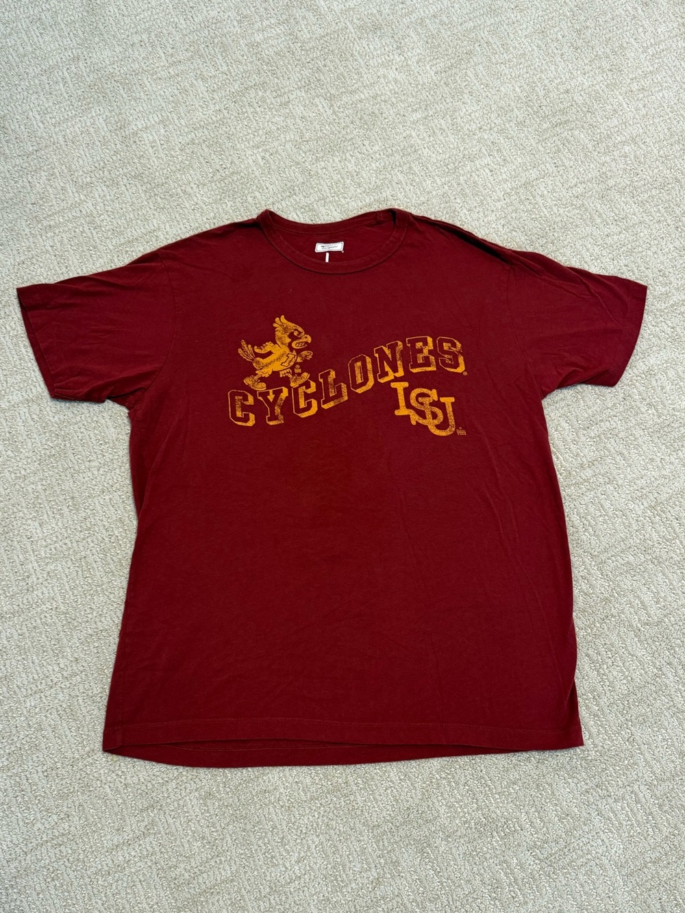 Iowa State Cyclones Logo Tailgate T-Shirt (L)